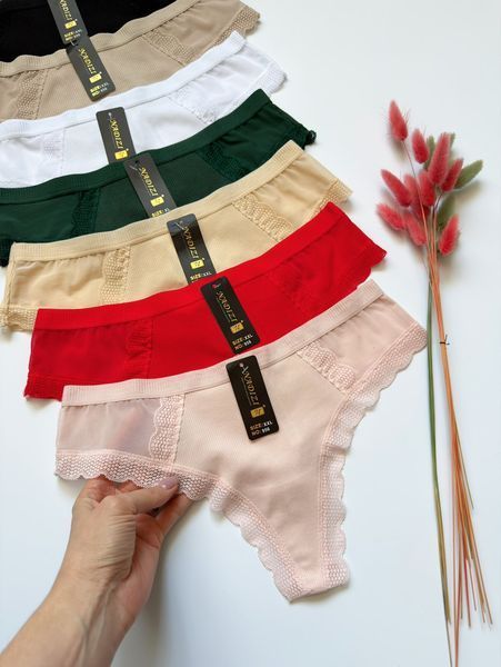 Жіночі стрінги, NADIZI 956, Білий, 2XL 956 фото